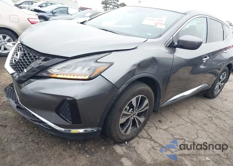 2021 Nissan Murano S Fwd from USA, damaged, VIN 5N1AZ2AJ1MC102033
